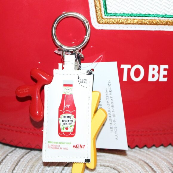 NWT Heinz X Kate Spade New York Large Tote and Key Fob STUNNING! - Picture 9 of 15